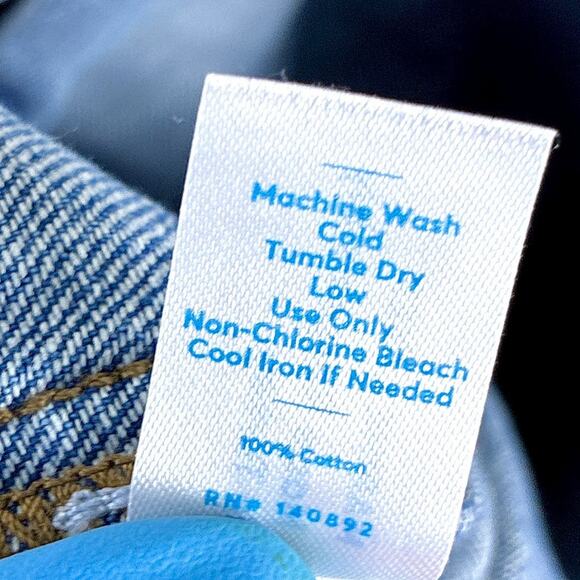 Marine Layer Flare Jeans Womens 2 Blue Bridget Preppy Classic Retro Coastal Boho - Picture 14 of 15